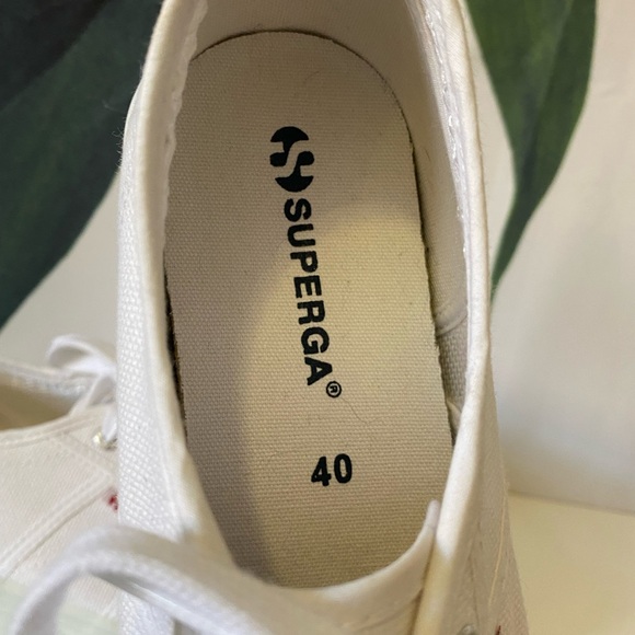 Superga 2790 Lace Up Canvas Platform Sneakers - Picture 13 of 16